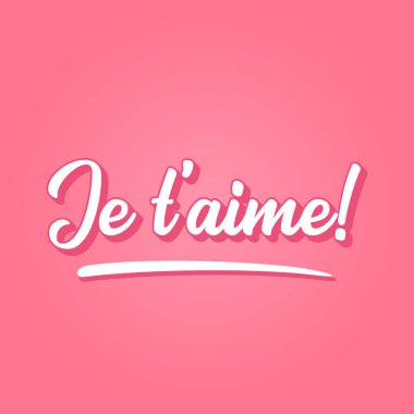 El çizimi. Fransızca alıntılarını seviyorum. Romantik kaligrafi ifadesi