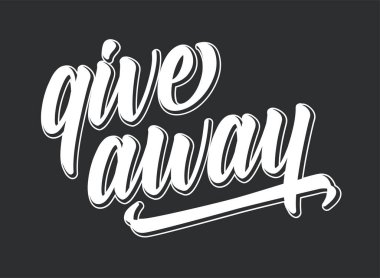 El çizimi ele veren kelime. Poster, afiş, etiket, çıkartma, el ilanı, başlık, kart, reklam, duyuru.