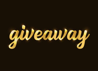 Elle çizilmiş, siyah arka planda altın harflerle. Poster, afiş, etiket, etiket, broşür, başlık için harf