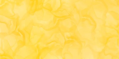 Soyut sarı mermer sıvısı boyalı arka plan. Alkol mürekkebi ya da suluboya resim. Poster, kart, davetiye, broşür, kapak, afiş, sosyal medya paylaşımı için düzenlenebilir vektör dokusu