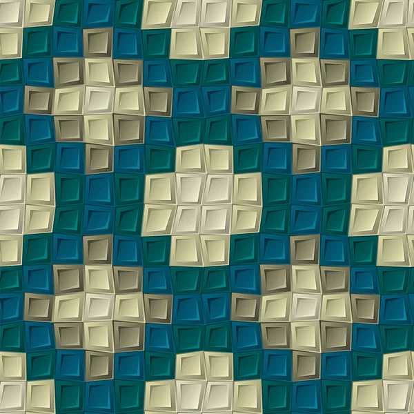 큐브의 완벽 한 패턴 — 스톡 벡터