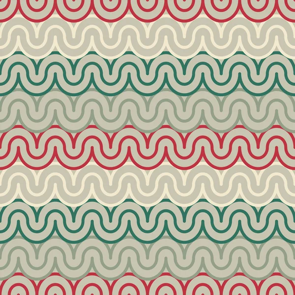 Patrón geométrico con ondas abstractas — Archivo Imágenes Vectoriales
