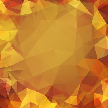 Renkli arka plan üçgen