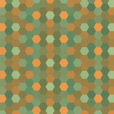 Renkli arka plan, altıgen yanarak bahislerin doğru