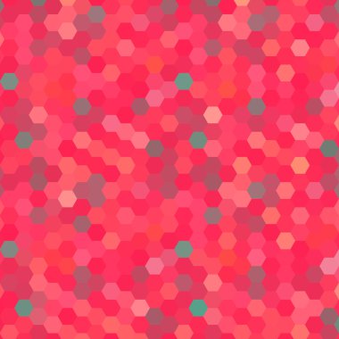 Renkli arka plan, altıgen yanarak bahislerin doğru