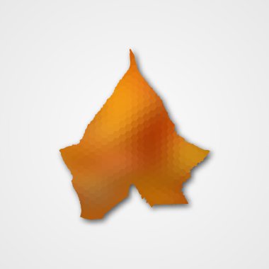 Altıgen yanarak bahislerin doğru sonbahar yaprak