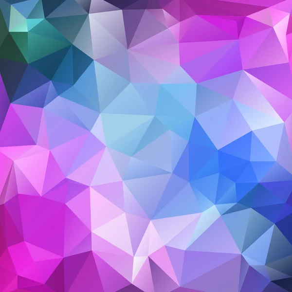 Fond coloré abstrait de triangles — Image vectorielle