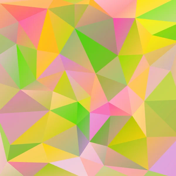 Fondo colorido abstracto de triángulos — Vector de stock