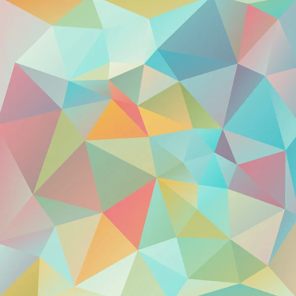 Fondo colorido abstracto de triángulos — Vector de stock