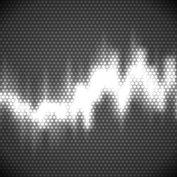 Abstracte achtergrond met elektrische kwijting — Stockvector