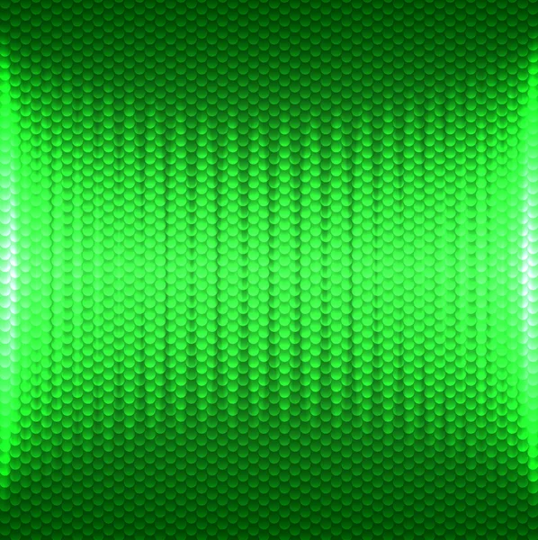 Abstrakt grön våg vektor bakgrund — Stock vektor