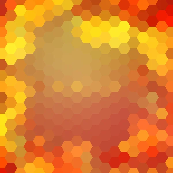 Hexagons background — Stock Vector
