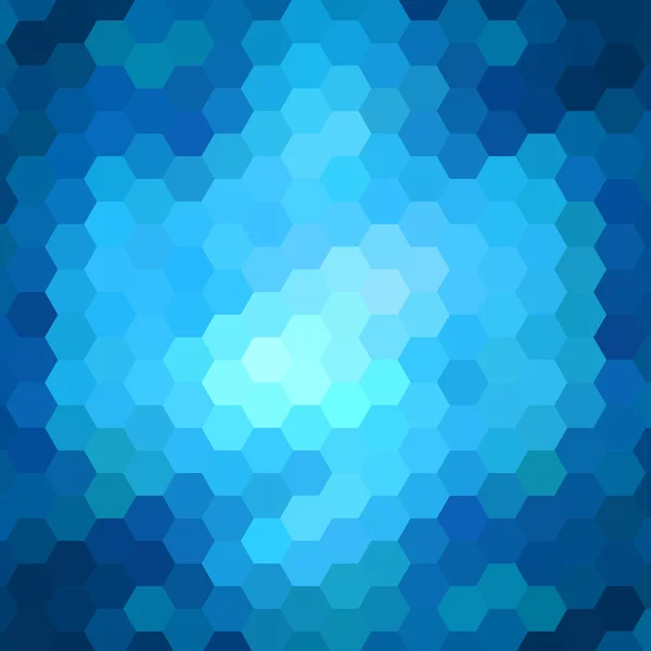 Abstract colorful background of hexagons — Stock Vector