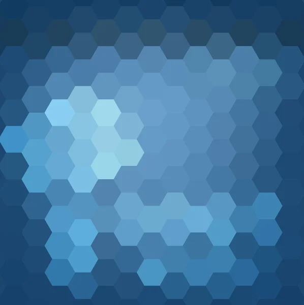 Abstraktní barevné pozadí šestiúhelníků — Stockový vektor