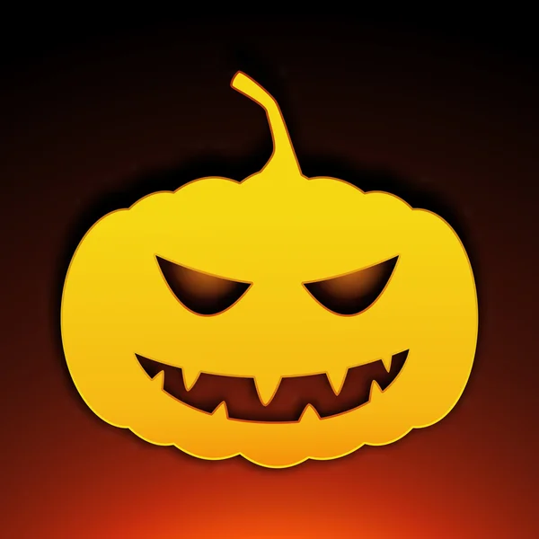 Icono calabaza de halloween — Vector de stock