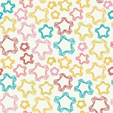 Doodle yıldız ile Seamless Modeli