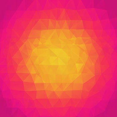 Soyut pembe üçgen arka plan