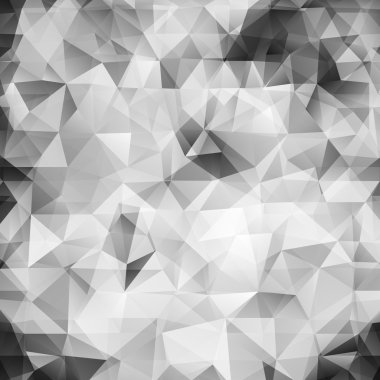 Soyut gri üçgen arka plan