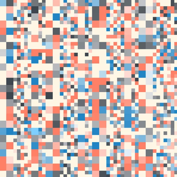 Naadloos pixelpatroon — Stockvector