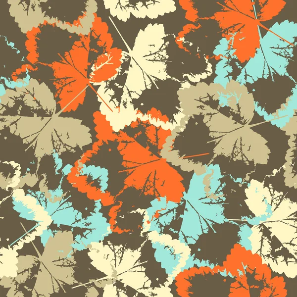 落下的叶子图案 — 图库矢量图片