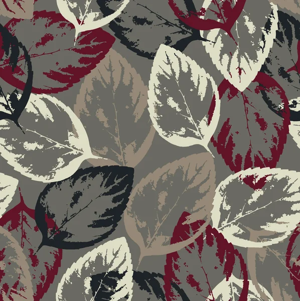 Πεσμένα φύλλα μοτίβο — Διανυσματικό Αρχείο