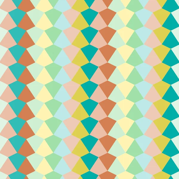 Seamless stripes pattern of abstract triangle — Stock Vector
