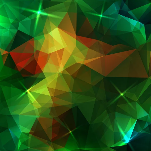 Kleurrijke achtergrond van driehoeken. — Stockvector