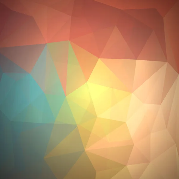 Abstracte kleurrijke driehoeken vector achtergrond — Stockvector