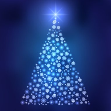 Noel ağacı ile arkaplan