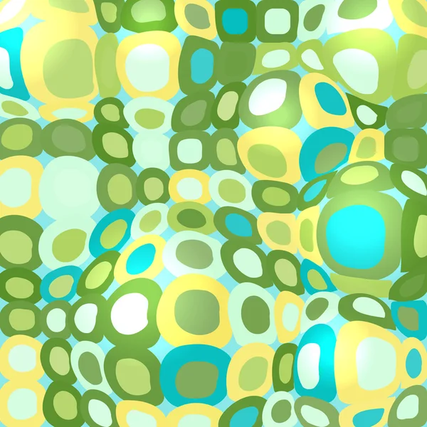 Fond abstrait avec des molécules — Image vectorielle