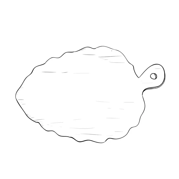 Sketch of kitchen utensils — Stock Vector
