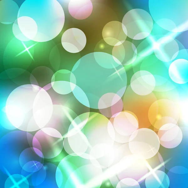 Fondo borroso con bokeh — Vector de stock