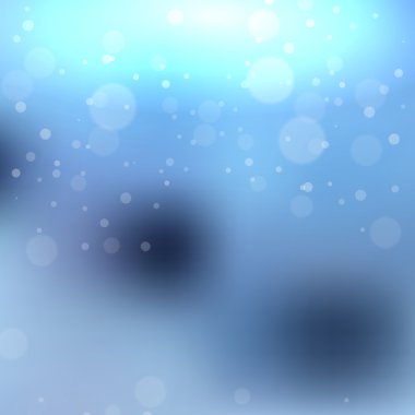 Sparkles ile arka plan bulanık