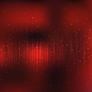 Arka plan bulanık üzerinde parlak parçacıklar