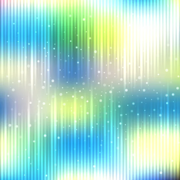 Particules lumineuses sur fond flou — Image vectorielle