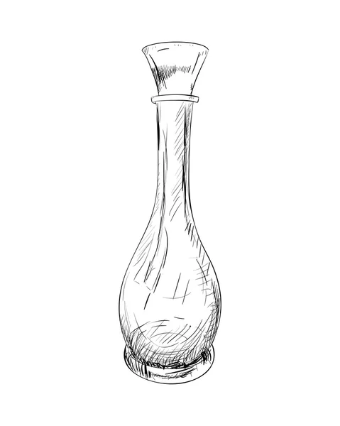 Caraffa disegnata a mano — Vettoriale Stock