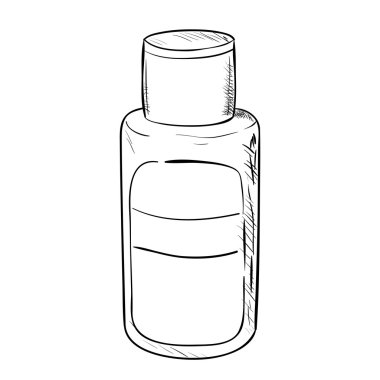 plastik şişe taslağını