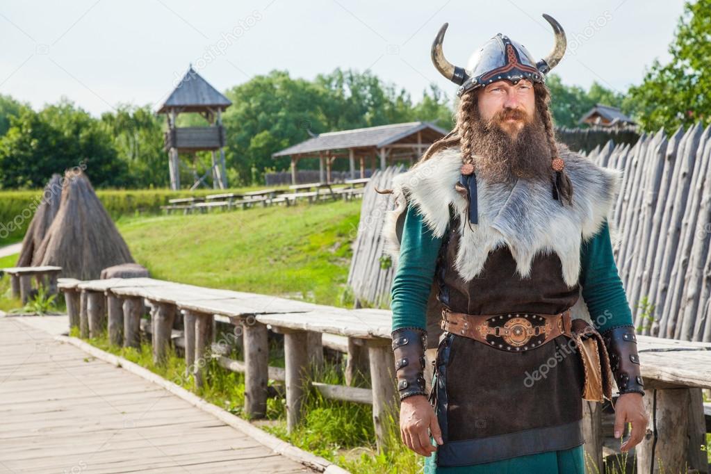 Viking in his territory
