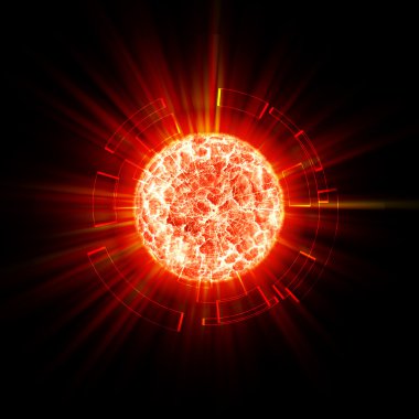 Soyut planet patlama