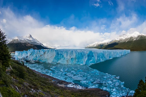 Perito Moreno Gletscher Los Glaciares Nationalpark Santa Cruz — Stockfoto
