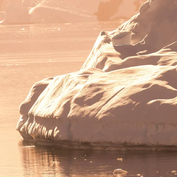 Gletsjers Bergen Baai Van Paradise Antartisch Schiereiland Antarti — Stockfoto
