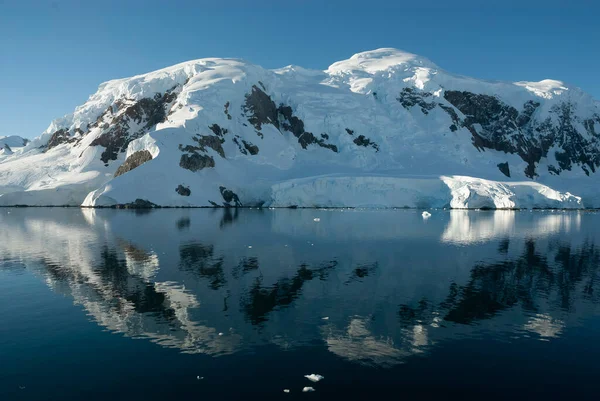 Paradise Bay Ledovce Hory Antartic Poloostrov Antarti — Stock fotografie