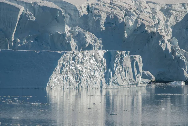 Baie Paradisiaque Glaciers Montagnes Péninsule Montréalaise Xoti — Photo