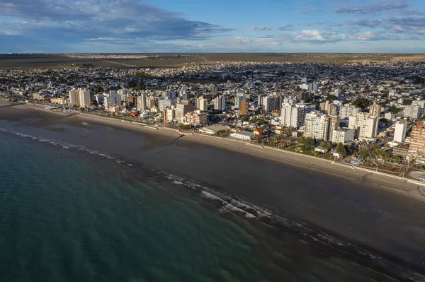 Ciudad Puerto Madryn Portal Entrada Reserva Natural Valdés Patrimonio Humanidad —  Fotos de Stock