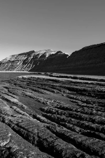 Kustlandschap Met Kliffen Peninsula Valdes World Heritage Site Patagonië Argentinië — Stockfoto