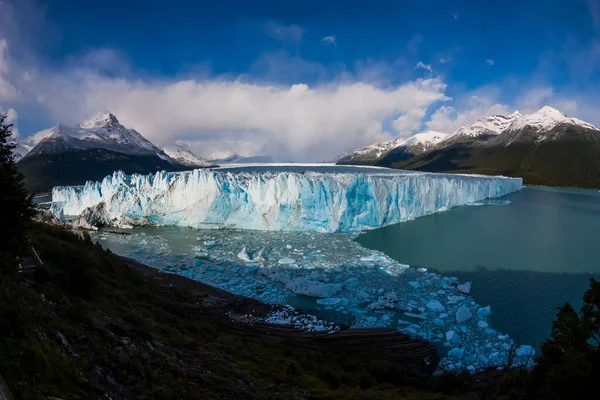 Perito Moreno Gleccser Los Glaciares Nemzeti Park Santa Cruz Tartomány — Stock Fotó