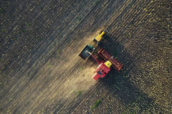 Pampas Countryside Airview Pampa Province Argentina — 스톡 사진