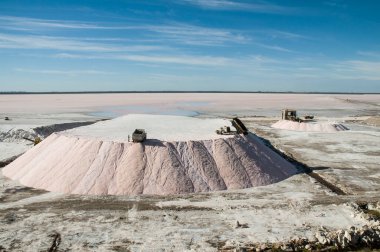 Salinas Grandes de Hidalgo, La Pampa, Arjantin.