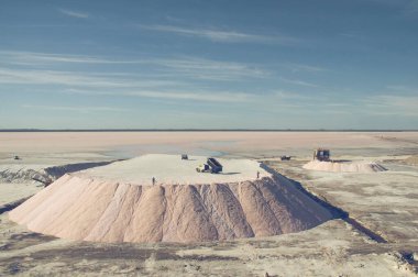 Salinas Grandes de Hidalgo, La Pampa, Arjantin.