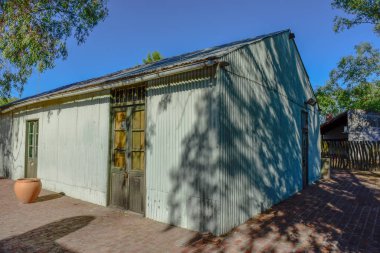 Chacharramendi La Pampa Arjantin 'de Eski Pulperia Tarihi Binası